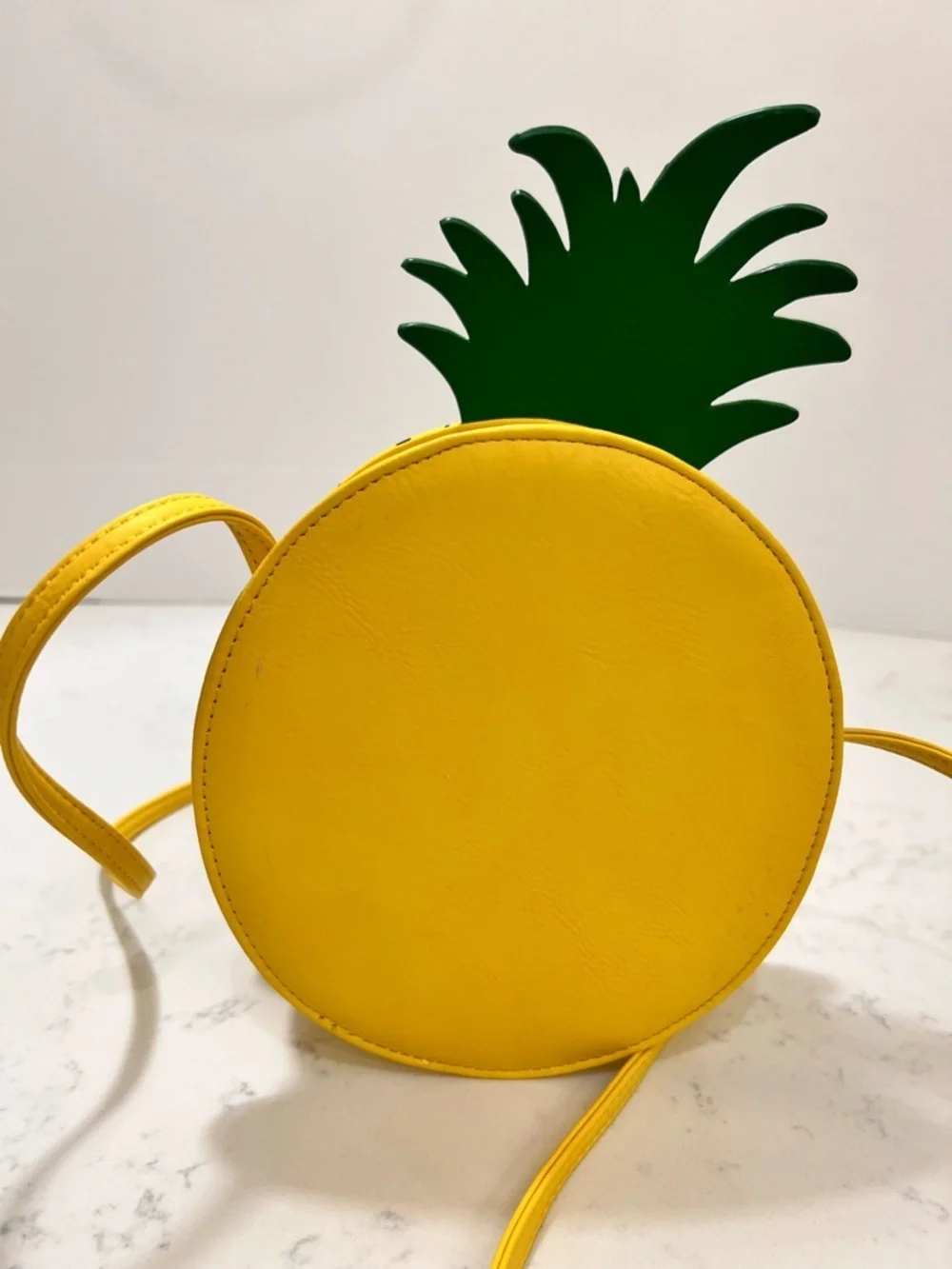 Pineapple Kids Crossbody Bag in Yellow and Green